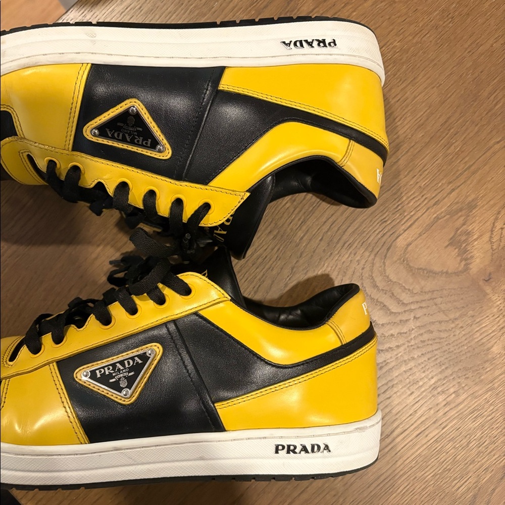 Prada Sneaker Men’s 9 1/2 - Downtown Leather - Picture 3 of 6